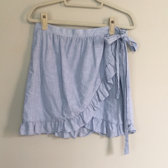 Madewell Meadow Wrap Skirt size 8 - Picture 2 of 4